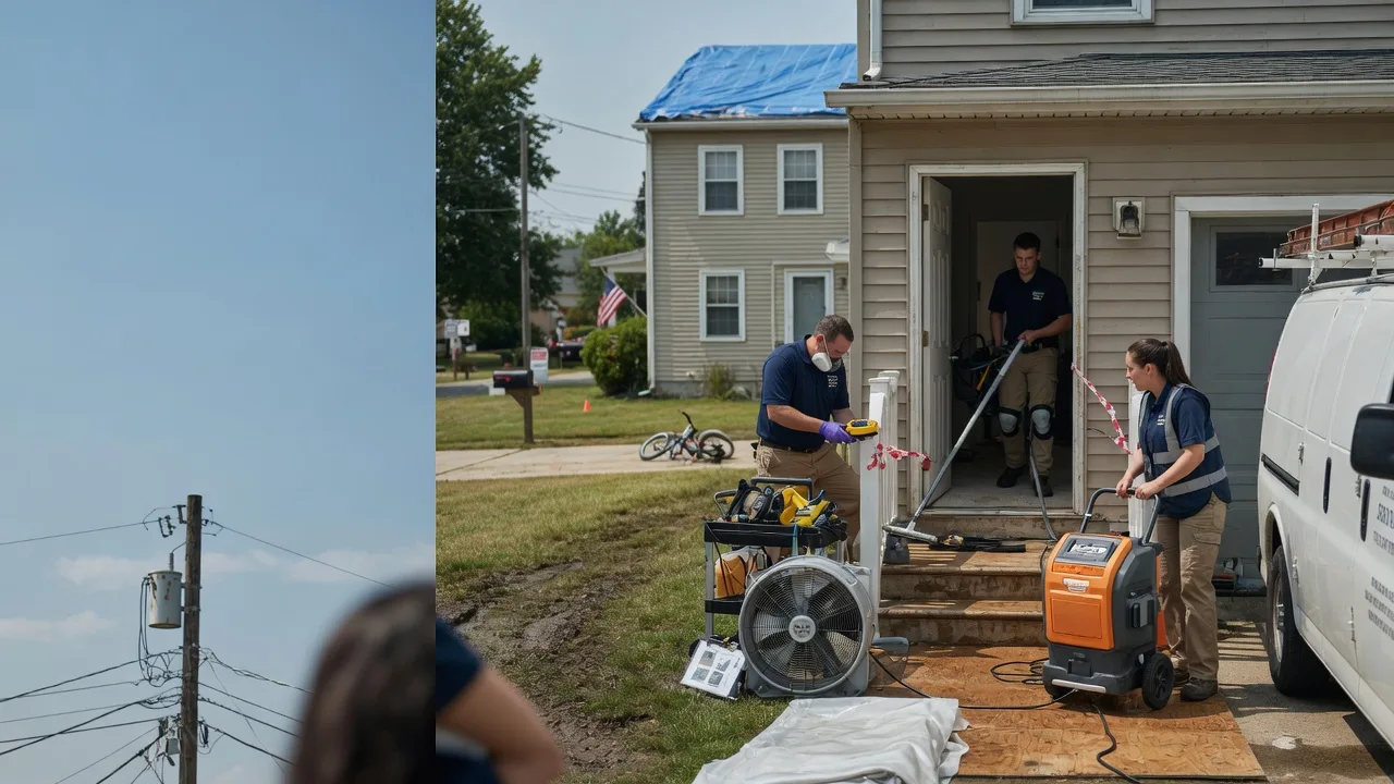 Water Damage Repair in Worley, ID near me